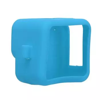 Soft Silicone Sleeve Case for Camera Detachable Washable Protective Case for Hero11 Black Mini Blue синий