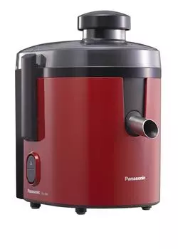 Соковыжималка Panasonic высокоскоростная с книгой рецептов красная MJ-H200-R