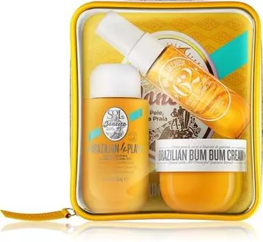 Sol de Janeiro Brazilian Bum Bum Jet Set Travel Kit TU прозрачный