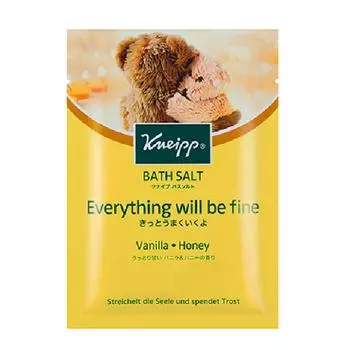Соль для ванн Kneipp с ароматом ванили и меда 50г