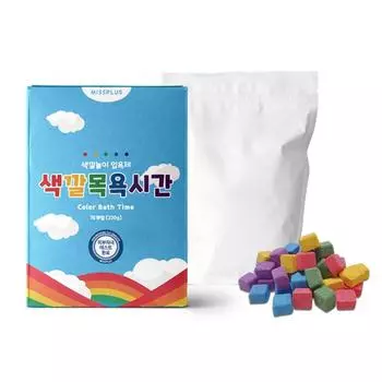 Соль для ванны для младенцев Miss Plus Color Bath Time, 220 г, 1 шт.