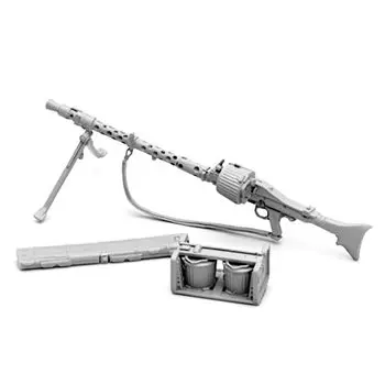 Sol Model Вторая мировая война немецкий пулемет MG34 смоляной набор MM416 цветное литье 1/16