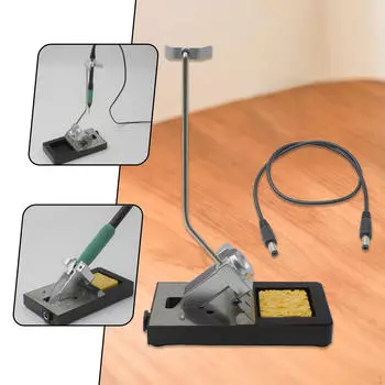 Soldering Iron Stand,Solder Support Station,High Performance,Practical Easy to Use Parts Base Stable