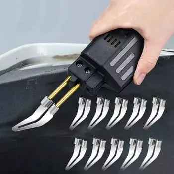Soldering Iron Tips 10pcs Smooth Head for Effective For Plastic Repairs