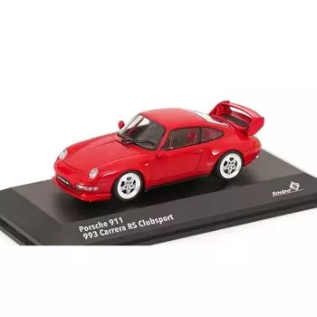 Solid 1/43 porsche 911 993 RS club sports red SOLIDO Clubsport mini car [product]