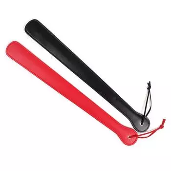 Solid color long leather beat tool PU leather sp hand shot cos props adult supplies props fun shot