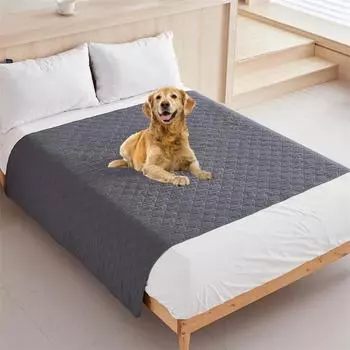 Solid King Size Bed Sheet Cover Washable Reuseable Mattress Protector Mat Kids Pet Dog Cat Urine Pad Bed Bedspread Sheet Mat Pad 75x180CM M