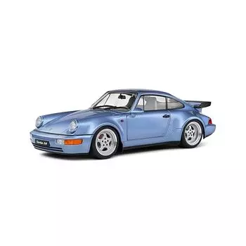 Solid porsche mini car 1/18 911 964 TURBO COUPE 1990 [product]