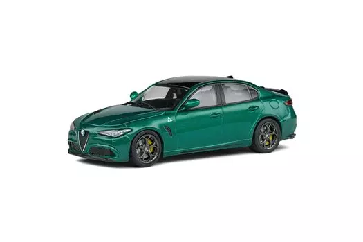Solido Alfa Romeo Giulia Quadrifoglio 2016 Green Solido GIULIA QUADRIFOGLIO 1/43 [Item]
