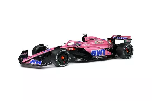 Solido Alpine F1 Фернандо Алонсо 2022 Bahrain GP Mini Car SOLIDO ALPINE S1808801 1/18 A522#14 [Предмет]