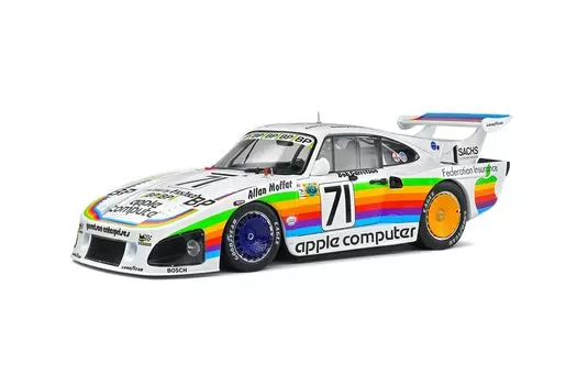 Solido Porsche 935 K3 Le Mans 24H Apple SOLIDO Le Mans Bobby Garretson Mini Car S1807203 1/18 1980#71 Rahal/Allan Moffat/Bob [Item]