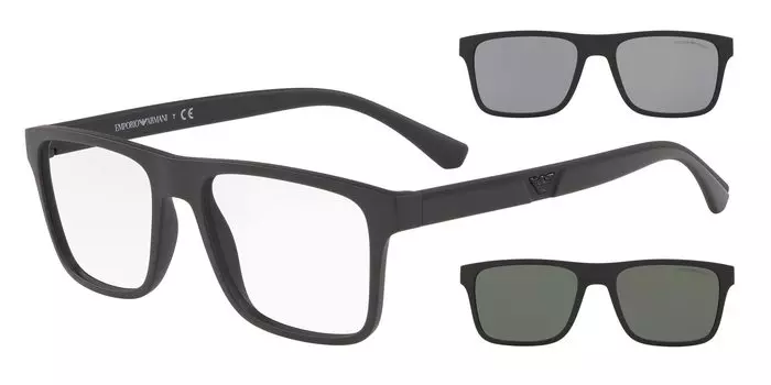 Солнцезащитные очки 0EA4115F МАТОВЫЙ ЧЕРНЫЙ 54 [Emporio Armani]