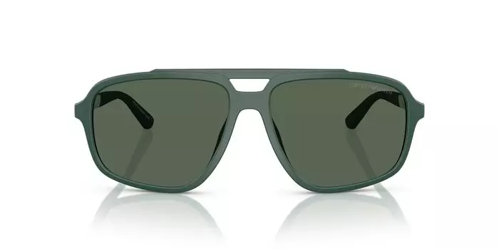 Солнцезащитные очки 0EA4236U ТЕМНО-ЗЕЛЕНЫЕ 59 [Emporio Armani] темно-зеленого