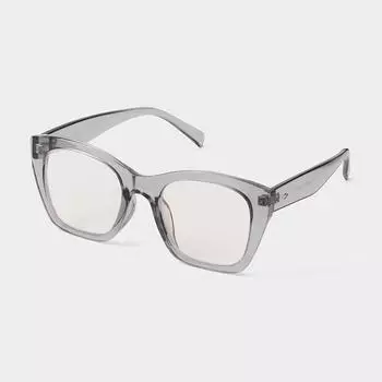 солнцезащитные очки-бабочки GU by Uniqlo с УФ-огранкой