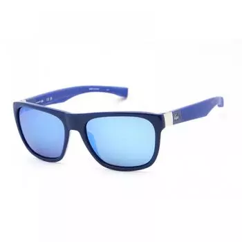 Солнцезащитные очки Lacoste Unisex 55 мм синие L664S 414 55 средние синие