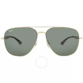 Солнцезащитные очки унисекс Ray Ban Green Square RB3683 001 31 59