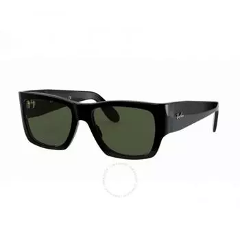 Солнцезащитные очки унисекс Ray Ban Nomad Green Square RB2187 901 31 54