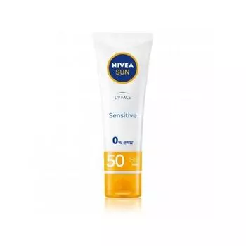 Солнцезащитный крем для чувствительной кожи лица Nivea Sun, 50 мл, 1 шт.