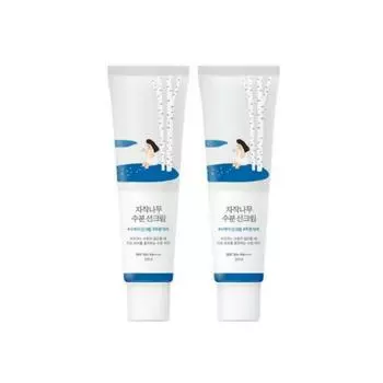 Солнцезащитный крем Round Wrap Birch Moisture 50 мл x 2 шт.
