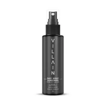 Солнцезащитный спрей Villain Aloe Vera с SPF 30 PA ++++ для широкого спектра, UVA, UVB - 100 мл