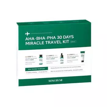 SOME BY MI AHA BHA PHA 30 Days Miracle Travel Kit AUTHENTIC STORE