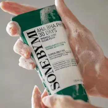 SOME BY MI AHA-BHA-PHA 30 DAYS MIRACLE ACNE CLEAR FOAM 100 мл, Увлажнение, Корейская косметика, Kbeauty, образец