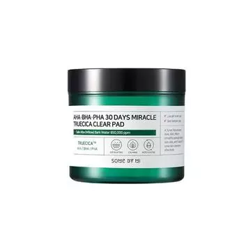 SOME BY MI Aha-Bha-Pha 30Days Miracle Truecica Clear Pad 70шт/125мл