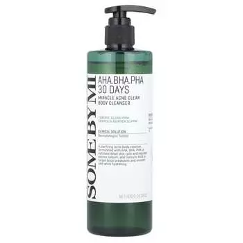 SOME BY MI, Miracle Acne Clear, очищающее средство для тела, 400 г (14,10 унций)