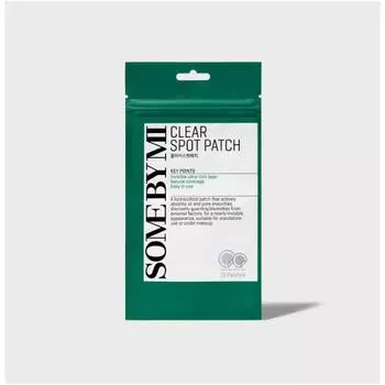 Some By Mi Snail 30Days Miracle Clear Spot Patch 18ea (10mm 9ea + 12mm 9ea) Гидроколлоидный тип