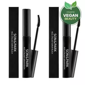 Son&Park Real Eyelash Serum Питательная сыворотка для ресниц, черная, 2 шт., 15 г
