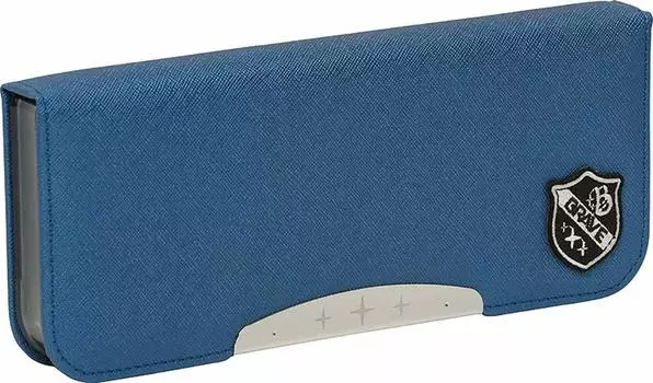 Sonic Brave Alrock Slim Pencil Navy Blue Double-Sided Case, (FD-1292-K)