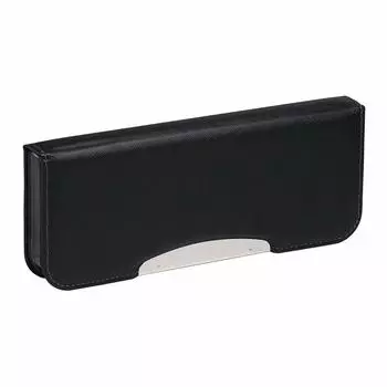 Sonic Pencil Case Pen Case Pen Holder Slim Alrock Black Double-Sided FD-8502-D