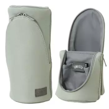 Sonic Sma-Sta Ash Standing Pen Case, сумка для рабочего места, органайзер для технических аксессуаров, косметичка, пенал, трансформирующийся в подставку для смартфона, косметичка