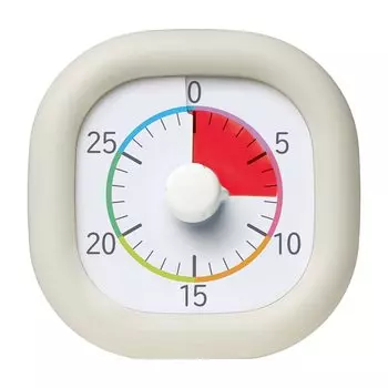 Sonic Time Feeling Timer Toki Sapo 30 минут в общей сложности 10 см Realize Time Running Ivory LV-5311-I слоновая кость