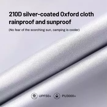 Sonuto Dome Canopy Large Tent Outdoor Extra Large Camping Awing Away Outdoor Sun Protection Hiking Rainproof Pavilion Anti-Mosquito