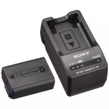 Sony (SONY) комплект аккумулятора для камеры + зарядное устройство ACC-TRW (для батареи W)