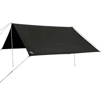 Soomloom Square Tarp Large Solar Block Coating Protection Легко раскладываемый солнцезащитный козырек 3,8x3,8 м UPF50+ Suntie/UV Camping/Outdoor