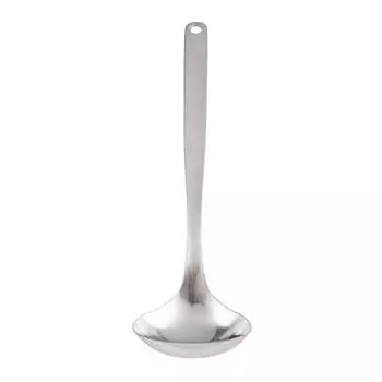 Sori Yanagi Kitchen tools designed with simplicity and ease of use in mind Tsubame Sanjo Stainless steel ladle M Integrated molding for easy cleaning