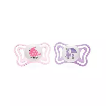 Соска Chicco Physio Light для девочек 2-6 м 2U
