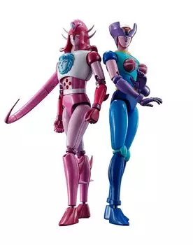 Soul of Chogokin Mazinger Z Series GX-108 Line X1 & GX-11R Diana A Approx. 170mm ABS & Die-cast Painted Movable Figure