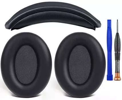 SOULWIT амбушюры оголовье комплект для Sony гарнитура сменный комплект подушечка для наушников профилактика износа подушечка для самостоятельного ремонта подушечки для оголовья