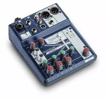 Soundcraft моно 2 стерео универсальные функции для широкого спектра USB аудио Компактный аналоговый микшер Notepad-5 [1 + входы, использование, 2 входа, 2 выхода