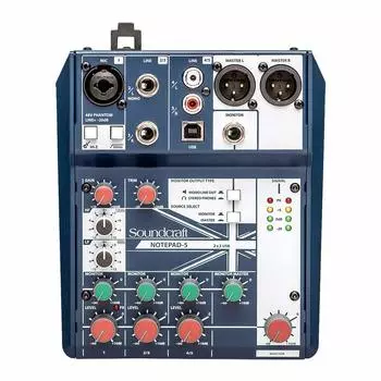 Микшер Soundcraft Notepad-5