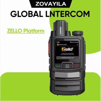 Source ZELLO foreign trade global walkie-talkie POC machine-to-machine talkie outdoor machine 5000 kilometers national 4G