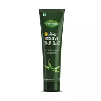 Соус чили Зеленый сорвиголова (130 г), Green Daredevil Chilli Sauce, Wingreens Farms