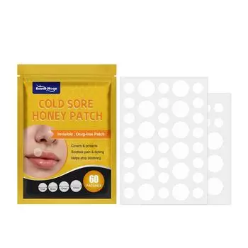 South Moon 60 патчей Honey Patch белый