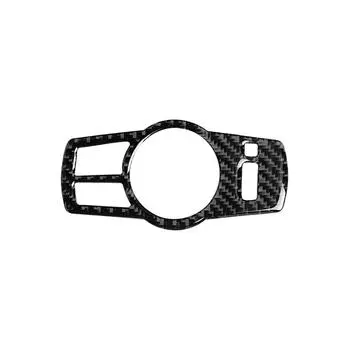 Совместим с BMW F10 F07 F01 F25 F26, карбоновая внутренняя кнопка переключения фар, декоративная
