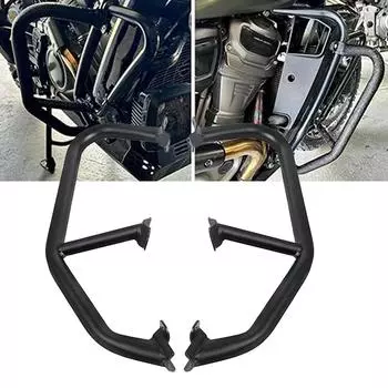 Совместимо с Harley PAN America 1250 RA1250 PA1250 PAN America 1250S 2020-2025 2025 Защита двигателя Защитные дуги Бампер Stunt Cage чёрный