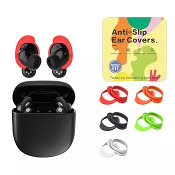 Совместимо с Quiet Comfort Earbuds II Держатели для наушников Крючки для ушей Вкладыши Мягкий чехол Шумоподавляющий противоскользящий чехол