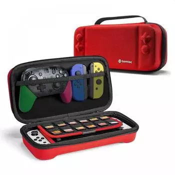 Совместимость с Nintendo Switch Organic EL Model Tomtoc Switch Специальный чехол для хранения контроллера Pro Портативный чехол для переноски Жесткий чехол большой емкости